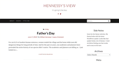 Desktop Screenshot of hennessysview.com